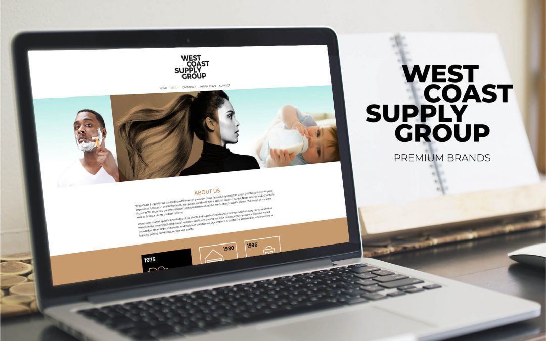 West Coast Supply Group corporate identity, branding en webdesign